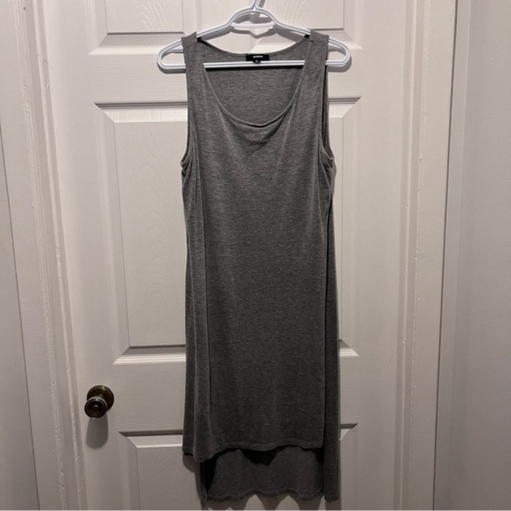 3/25$💥 Rudsak tunic top side slit grey women size medium shirt sleeveless